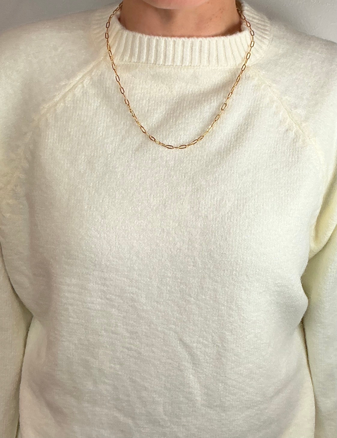 チェーンネックレスブレス付き
