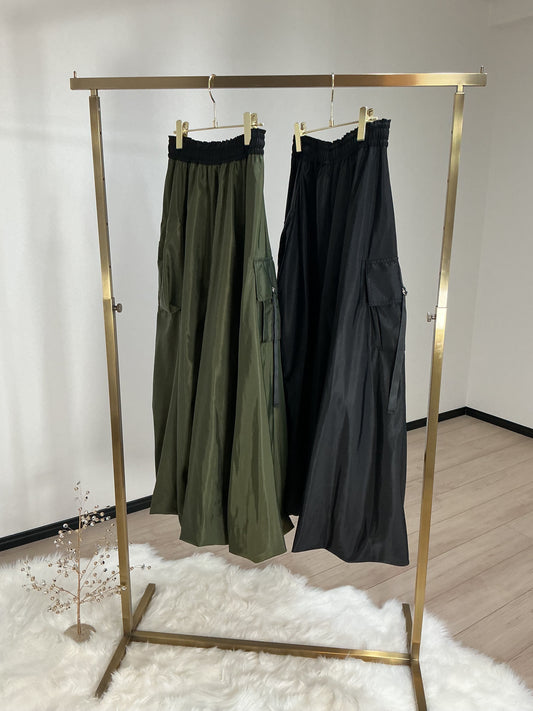 ミリタリーバルーンスカート