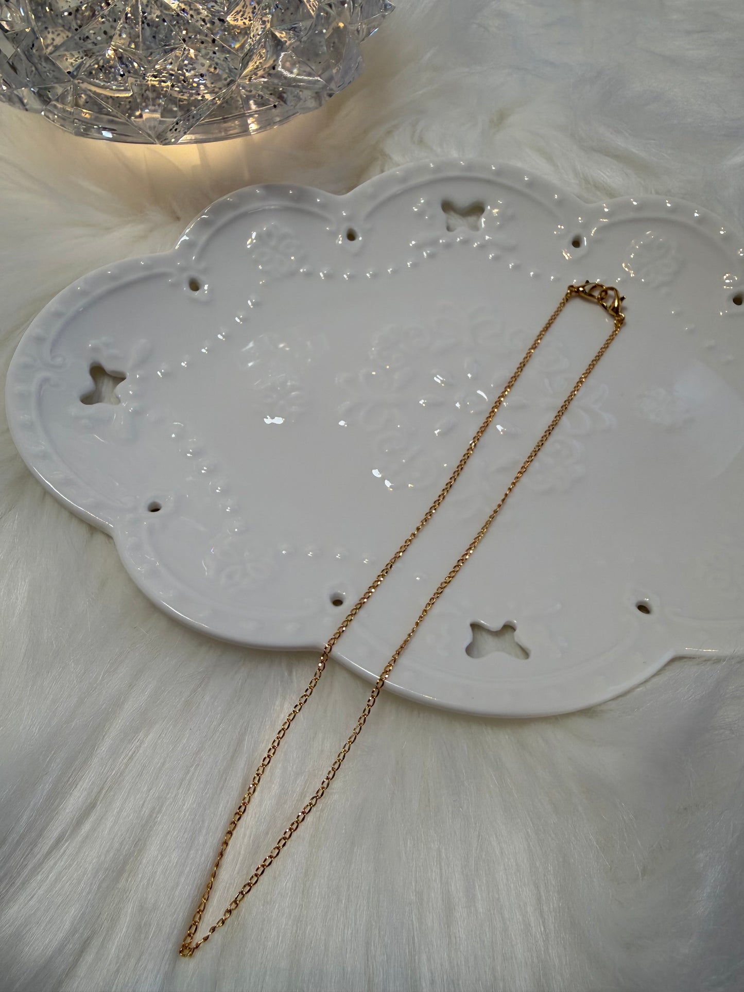 シンプルチョーカーネックカフ2本セット18金コーティング