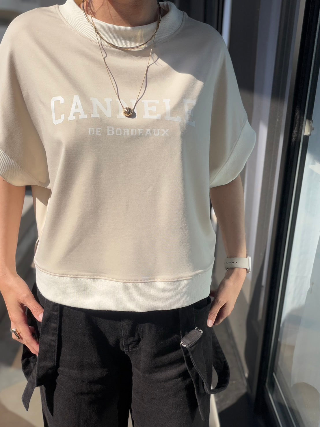 大人ロゴトップス