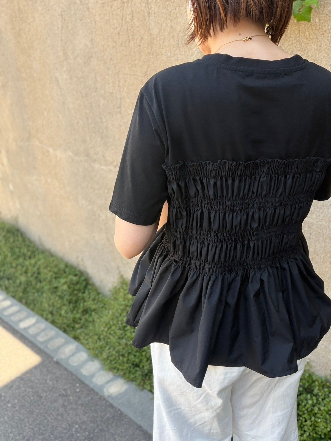ビスチェ風Tシャツ